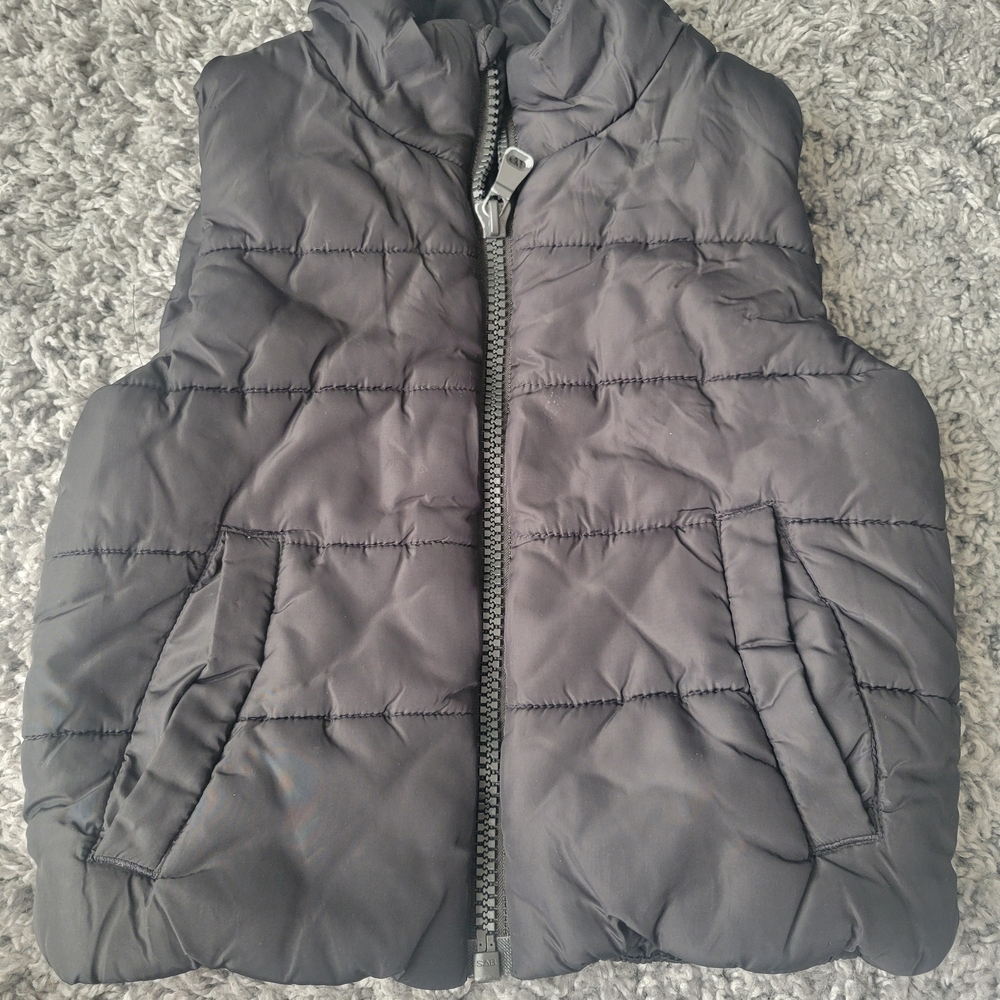 H&M Kids Charcoal Puffer Vest